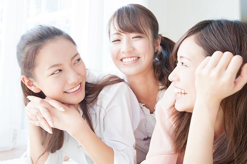 友達や先輩との関係