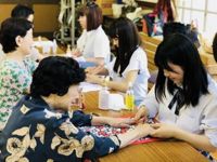 美容ボランティアでの交流も盛ん