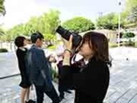 カメラ講座などの体験学習も