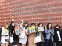 NYの美術大学で研修旅行