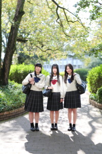 可愛いと評判の制服